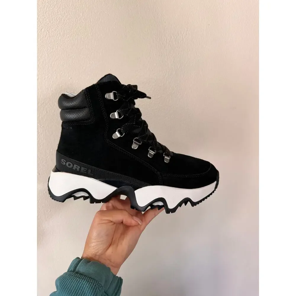 Sorel Kinetic Impact Conquest Plus Waterproof Sneaker Boot Size 10